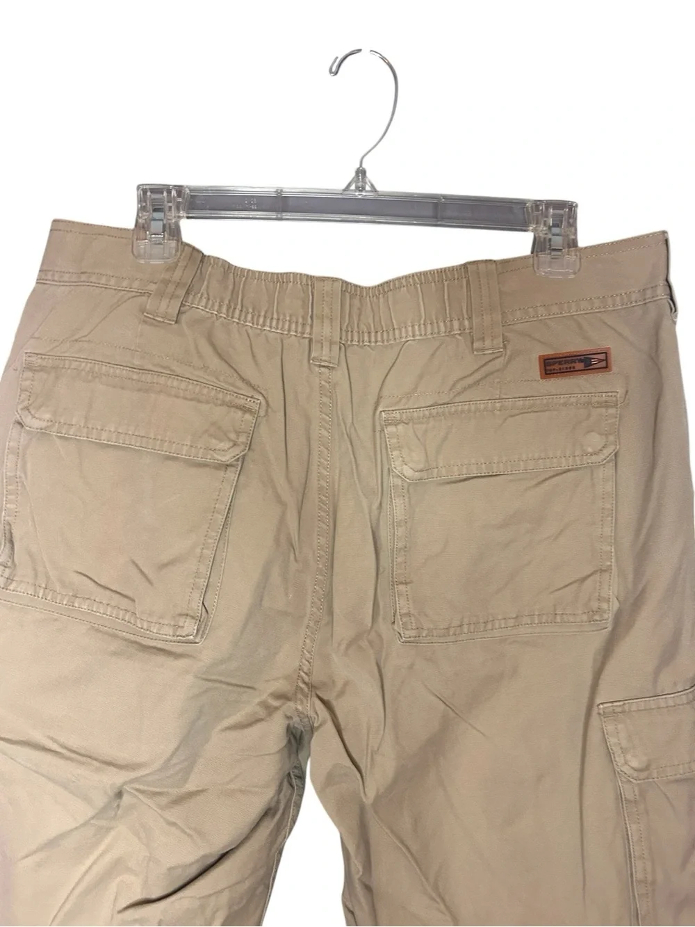 Sperry Top-Sider Khaki Cargo Shorts Men’s Size 32 Classic Outdoor Utility